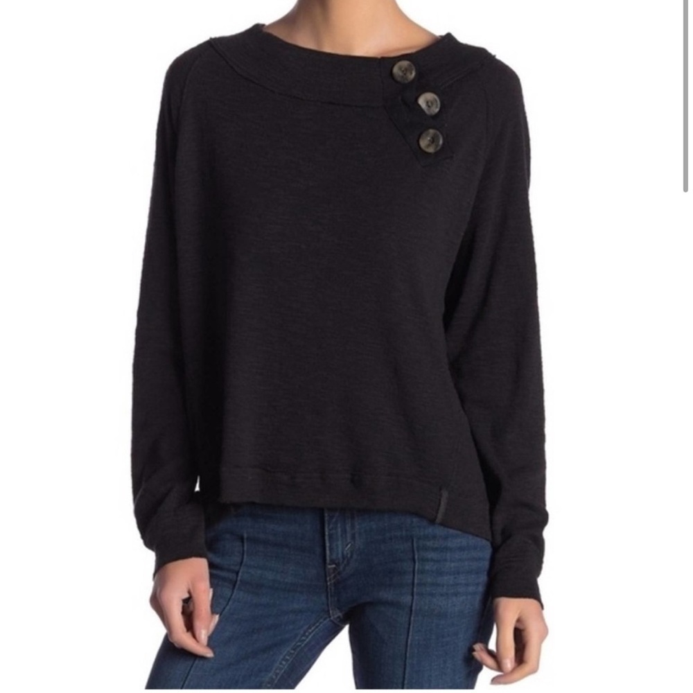 We the Free Women's Don't Forget Me Top Black Size M